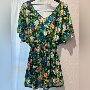 Liquido Kids Jungle Print Romper